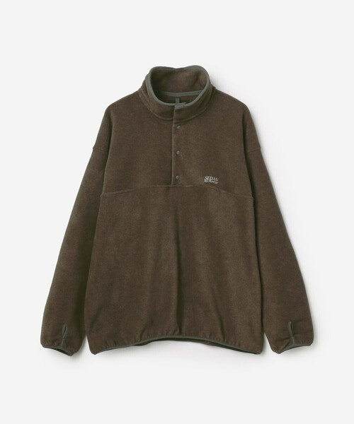 SEDAN ALL-PURPOSE | Fleece Snap Pullover MEN（Tシャツ/カットソー