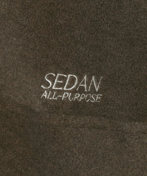 SEDAN ALL-PURPOSE（セダンオールパーパス）の「SEDAN ALL-PURPOSE | Fleece Snap Pullover MEN（Tシャツ/カットソー・メンズ・ブラウン/ブラック・XL/L）」の9枚目の写真