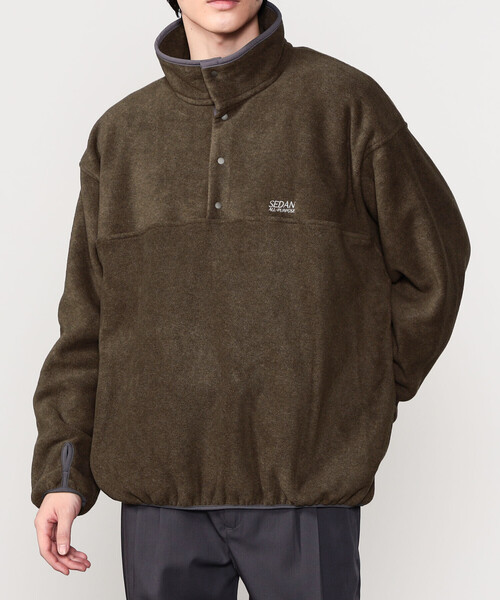 SIE@　メンズL まとめ割 SEDAN ALL-PURPOSE | Fleece Snap Pullover MEN（Tシャツ/カットソー