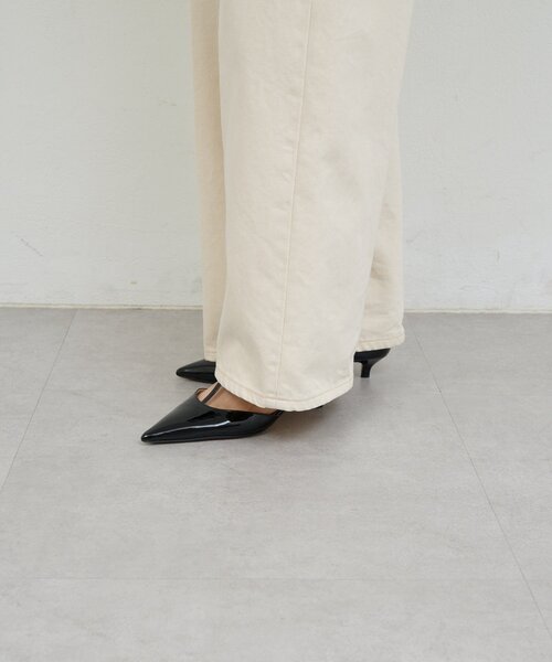 GALLARDAGALANTE（ガリャルダガランテ）の「【オケージョン対応】【2.718】Tストラップパンプス（パンプス・レディース・ブラック/ボルドー・38/36/37）」の5枚目の写真