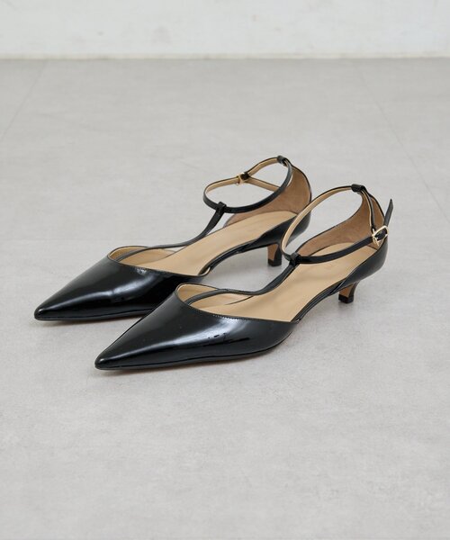 GALLARDAGALANTE（ガリャルダガランテ）の「【オケージョン対応】【2.718】Tストラップパンプス（パンプス・レディース・ブラック/ボルドー・38/36/37）」の6枚目の写真
