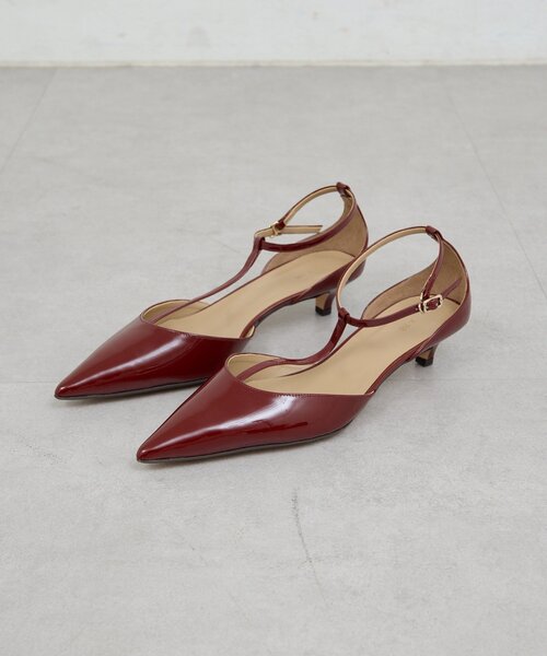 GALLARDAGALANTE（ガリャルダガランテ）の「【オケージョン対応】【2.718】Tストラップパンプス（パンプス・レディース・ブラック/ボルドー・38/36/37）」の8枚目の写真