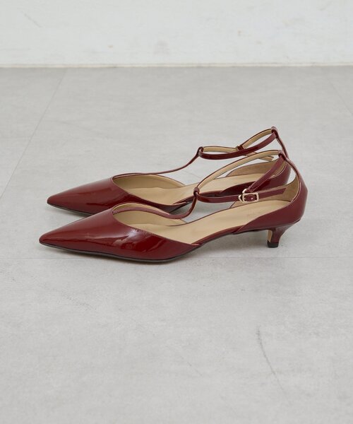 GALLARDAGALANTE（ガリャルダガランテ）の「【オケージョン対応】【2.718】Tストラップパンプス（パンプス・レディース・ブラック/ボルドー・38/36/37）」の9枚目の写真