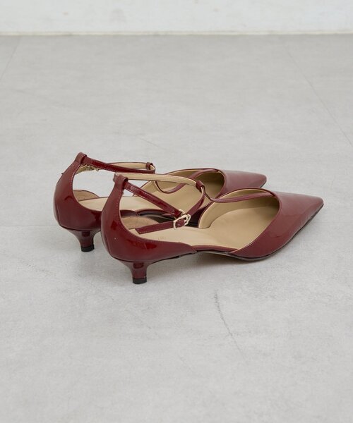 GALLARDAGALANTE（ガリャルダガランテ）の「【オケージョン対応】【2.718】Tストラップパンプス（パンプス・レディース・ブラック/ボルドー・38/36/37）」の10枚目の写真
