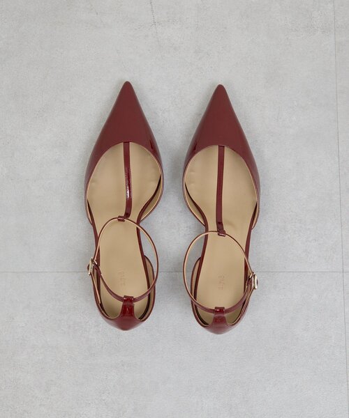 GALLARDAGALANTE（ガリャルダガランテ）の「【オケージョン対応】【2.718】Tストラップパンプス（パンプス・レディース・ブラック/ボルドー・38/36/37）」の11枚目の写真