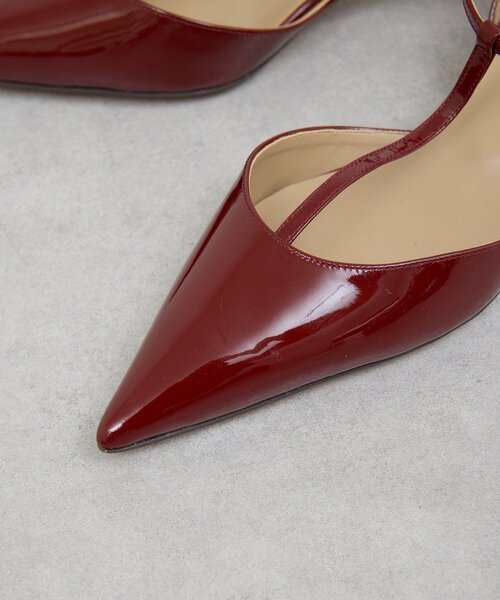 GALLARDAGALANTE（ガリャルダガランテ）の「【オケージョン対応】【2.718】Tストラップパンプス（パンプス・レディース・ブラック/ボルドー・38/36/37）」の12枚目の写真