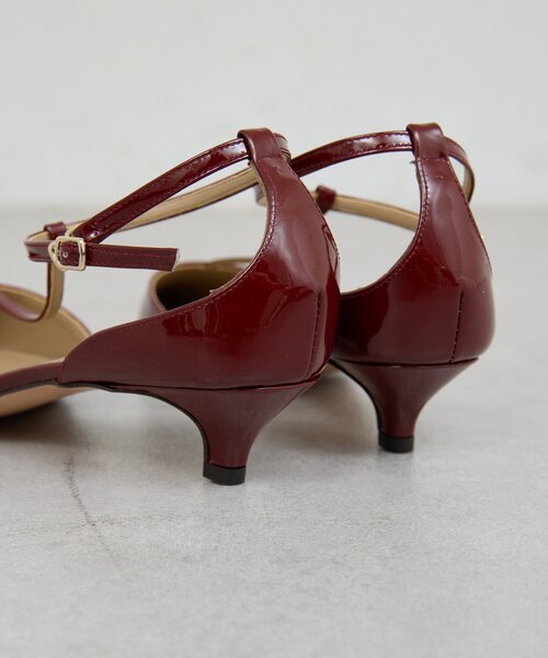 GALLARDAGALANTE（ガリャルダガランテ）の「【オケージョン対応】【2.718】Tストラップパンプス（パンプス・レディース・ブラック/ボルドー・38/36/37）」の13枚目の写真
