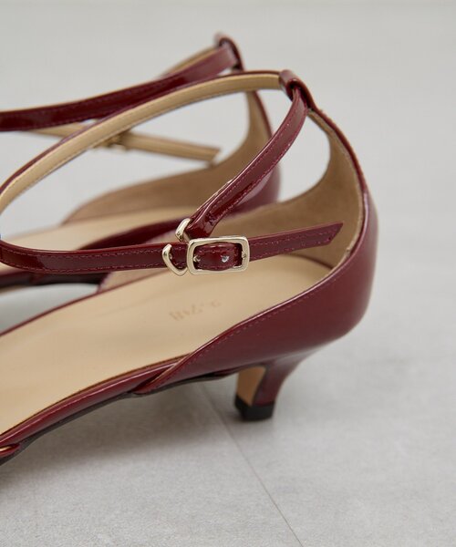 GALLARDAGALANTE（ガリャルダガランテ）の「【オケージョン対応】【2.718】Tストラップパンプス（パンプス・レディース・ブラック/ボルドー・38/36/37）」の15枚目の写真