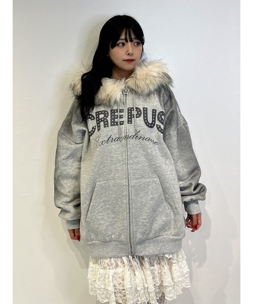 ファードッキングルーズフーディー（パーカー）｜jouetie（ジュエティ