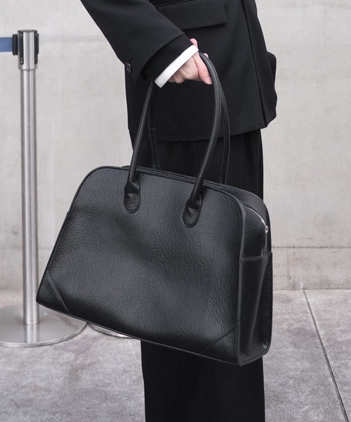 cii（シー）の「IMITATION LEATHER BOSTON BAG / イミテーションレザーボストンバッグ（ボストンバッグ・メンズ・レッド/ブラック/ブルー・FREE）」の14枚目の写真