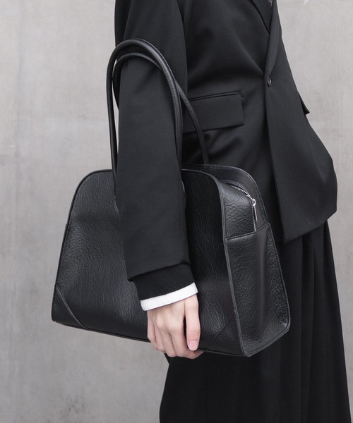 cii（シー）の「IMITATION LEATHER BOSTON BAG / イミテーションレザーボストンバッグ（ボストンバッグ・メンズ・レッド/ブラック/ブルー・FREE）」の15枚目の写真