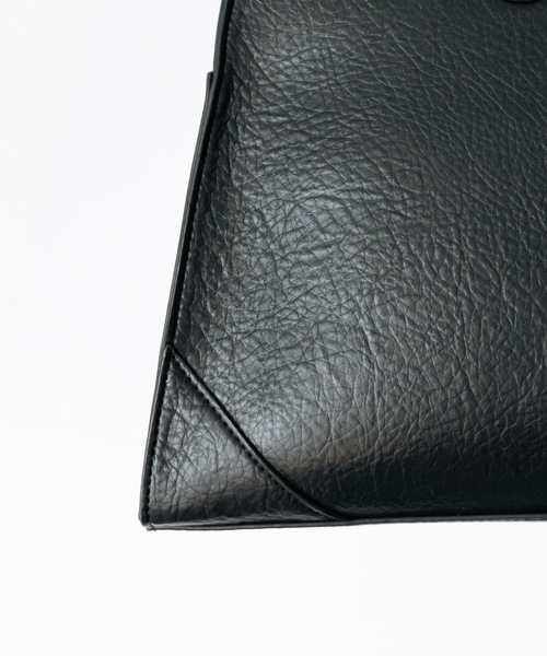 cii（シー）の「IMITATION LEATHER BOSTON BAG / イミテーションレザーボストンバッグ（ボストンバッグ・メンズ・レッド/ブラック/ブルー・FREE）」の19枚目の写真