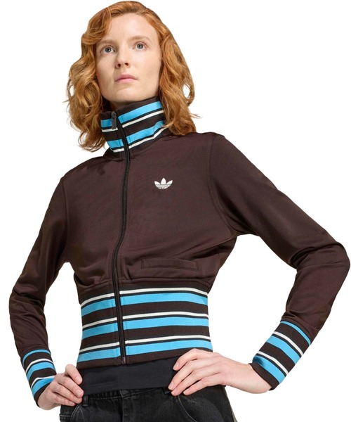 adidas VINTAGE TRACK TOP HIGH KNITTED RIBS / アディダス