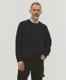 THE PERMANENT EYE（ザパーマネントアイ）の「【CASHMERE CASHMERE】CASHMERE REVERSIBLE PULLOVER（ニット/セーター）」