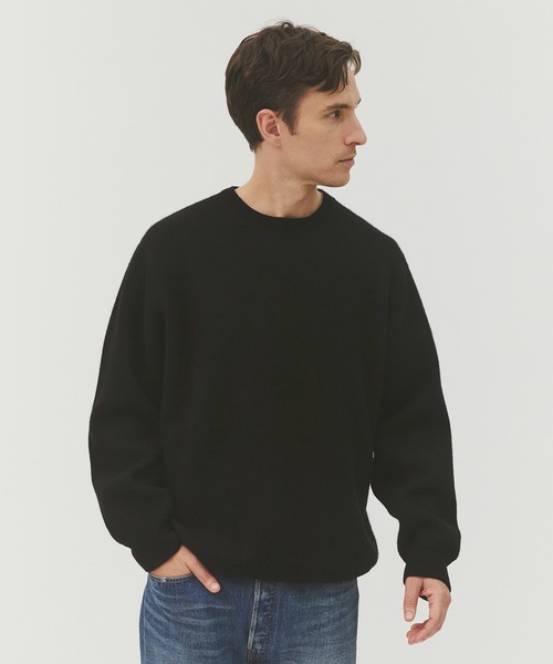 CASHMERE CASHMERE】CASHMERE REVERSIBLE PULLOVER（ニット/セーター