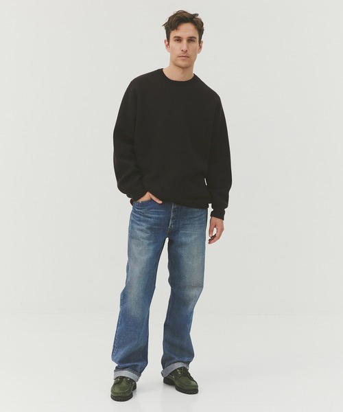 CASHMERE CASHMERE（カシミヤカシミヤ）の「【CASHMERE CASHMERE/カシミアカシミア】CASHMERE REVERSIBLE PULLOVER（ニット/セーター・メンズ・ダークグリーン/ブラック/ダークネイビー/モカ/ダークグレー・48/44）」の10枚目の写真