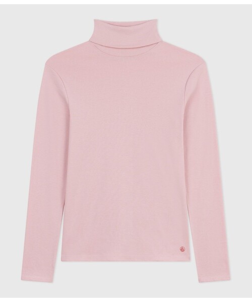 PETIT BATEAU(プチバトー)の「タートルネック長袖Tシャツ(Tシャツ/カットソー・レディース・ライトピンク/グリーン/レッド・XX-SMALL/X-SMALL/SMALL/MEDIUM)」の13枚目の写真