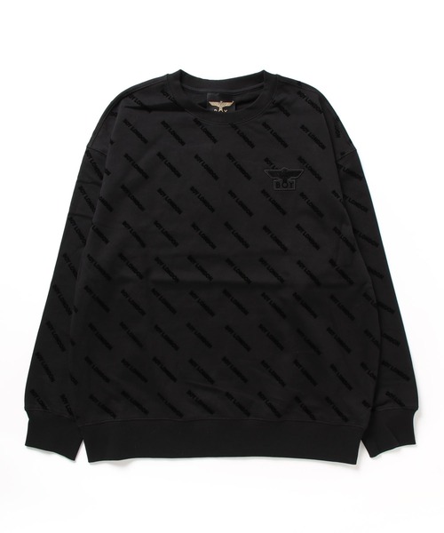 BOY LONDON(ボーイロンドン)の「【BOY LONDON】BOY FLOCKY CREW SWEAT(スウェット・メンズ・ブラック・LARGE/MEDIUM)」の4枚目の写真