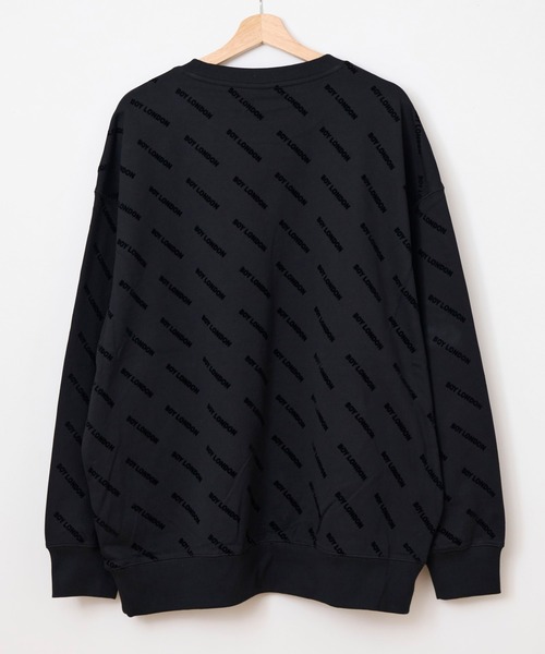 BOY LONDON(ボーイロンドン)の「【BOY LONDON】BOY FLOCKY CREW SWEAT(スウェット・メンズ・ブラック・LARGE/MEDIUM)」の7枚目の写真