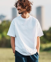 1minute 1second | mt10110-6oz drawcord T-shirt with cursive print Tシャツ(1M26H280)(Tシャツ/カットソー)