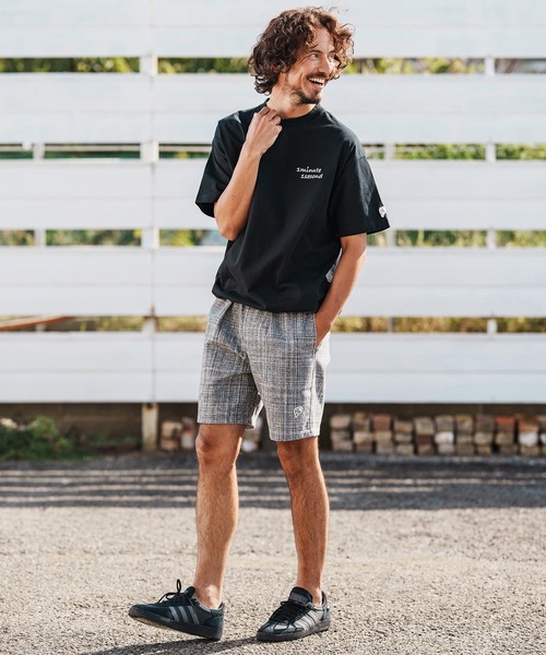 1minute 1second（ワンミニットワンセカンド）の「mt10110-6oz drawcord T-shirt with cursive print Tシャツ(1M26H280)（Tシャツ/カットソー・メンズ・ホワイト×ブラック/ブラック/ホワイト・M/L/XL）」の9枚目の写真