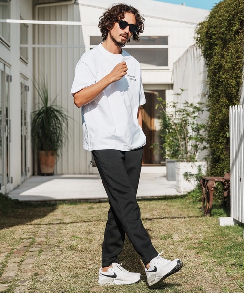 1minute 1second（ワンミニットワンセカンド）の「mt10110-6oz drawcord T-shirt with cursive print Tシャツ(1M26H280)（Tシャツ/カットソー・メンズ・ホワイト×ブラック/ブラック/ホワイト・M/L/XL）」の15枚目の写真