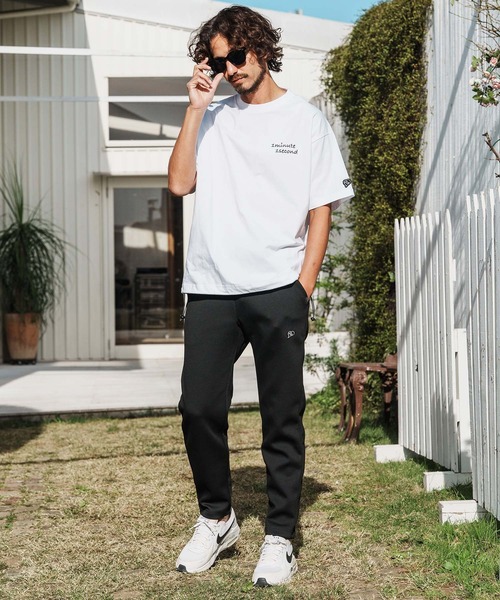 1minute 1second（ワンミニットワンセカンド）の「mt10110-6oz drawcord T-shirt with cursive print Tシャツ(1M26H280)（Tシャツ/カットソー・メンズ・ホワイト×ブラック/ブラック/ホワイト・M/L/XL）」の16枚目の写真