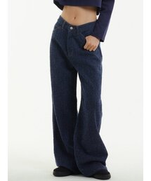 UNKNOWN PLANET（アンノウンプラネット）の「wide jacquard denim（デニムパンツ）」