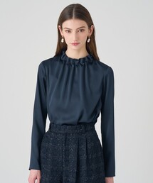 ANAYI | ハンマーサテンスタンド ブラウス(シャツ/ブラウス)