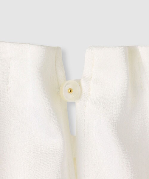 ANAYI（アナイ）の「ハンマーサテンスタンド ブラウス（シャツ/ブラウス・レディース・ネイビー/ホワイト・38）」の10枚目の写真