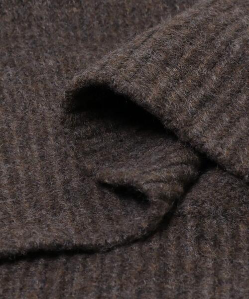 ITEMS URBANRESEARCH（アイテムズ アーバンリサーチ）の「フリルクルーネックニット（ニット/セーター・レディース・オフホワイト/ブラウン/グレー・FREE）」の22枚目の写真