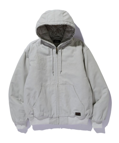 XLARGE（エクストララージ）の「PATCHED OLD ENGLISH HOODED WORK JACKET（ブルゾン・メンズ・ブラック/グレー/カモフラージュ/ネイビー・S/M/L/XL）」の16枚目の写真