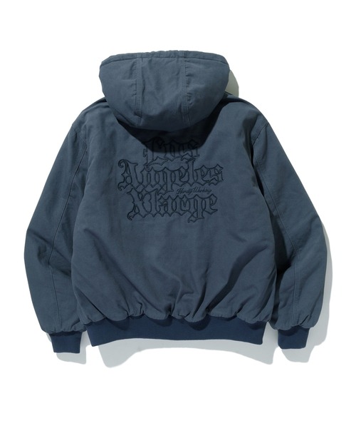 XLARGE（エクストララージ）の「PATCHED OLD ENGLISH HOODED WORK JACKET（ブルゾン・メンズ・ブラック/グレー/カモフラージュ/ネイビー・S/M/L/XL）」の19枚目の写真