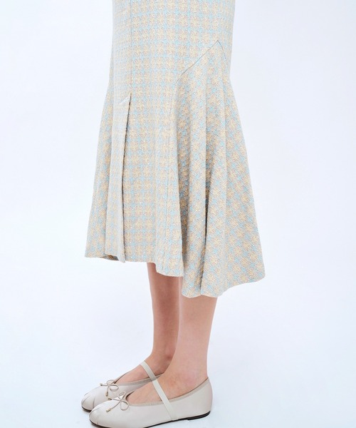 DEICY(デイシー)の「ドビーチェックセーラーカラーワンピース(ワンピース・レディース・ライトブルー/ピンク・1/0)」の15枚目の写真