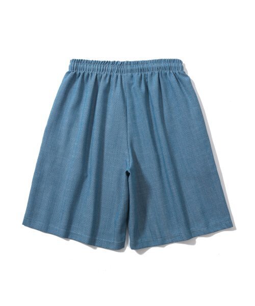 SEARCH410(サーチ410)の「デニムバルーンショーツライトブルー(その他パンツ・レディース・その他・LARGE/MEDIUM)」の2枚目の写真