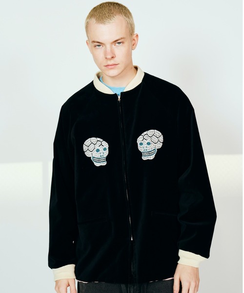 THRIFTY LOOK スリフティルック　蛇ドクロ　Mサイズ THRIFTY LOOK スリフティルック / SNAKE & SKULL SOUVENIR JACKET