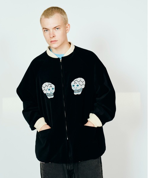 thrifty look スリフティールック　スカジャン THRIFTY LOOK スカジャン スリフティルック / SNAKE ＆ SKULL SOUVENIR