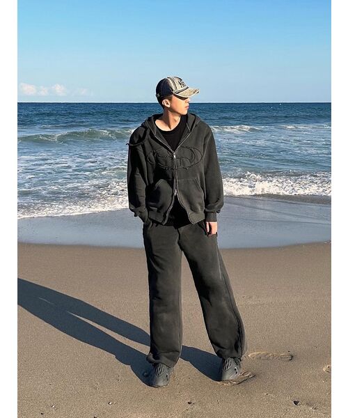 LORES（ロアス）の「Pigment Dyed Sweatpants - Slate（スウェットパンツ・レディース・その他・MEDIUM/LARGE）」の6枚目の写真