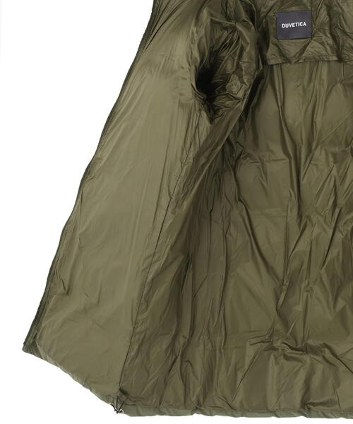 DUVETICA（デュベティカ）の「DUVETICA/デュベティカ/NITTAWOSEW/ニッタウォソウ（ダウンジャケット/コート・レディース・ブラック/オリーブ系・40/42/44）」の7枚目の写真