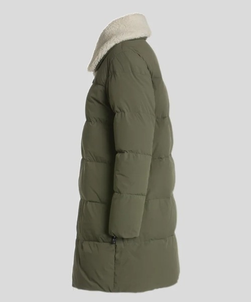 DUVETICA（デュベティカ）の「DUVETICA/デュベティカ/NITTAWOSEW/ニッタウォソウ（ダウンジャケット/コート・レディース・ブラック/オリーブ系・40/42/44）」の18枚目の写真