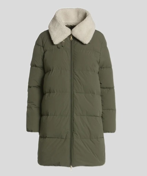 DUVETICA（デュベティカ）の「DUVETICA/デュベティカ/NITTAWOSEW/ニッタウォソウ（ダウンジャケット/コート・レディース・ブラック/オリーブ系・40/42/44）」の22枚目の写真