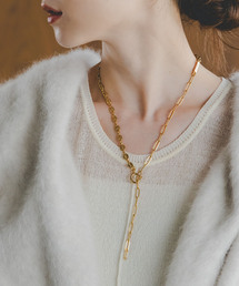 MARIHA/マリハ】Silent Rain ネックレス ヘリンボーン 40cm