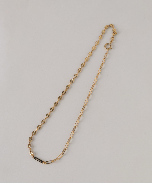 in mood(インムード)の「《NOBLE別注・追加》in mood/インムード ミドルMIXチェーンネックレス(ネックレス・レディース・ゴールド・FREE)」の6枚目の写真