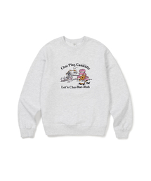 [Mmlg] CHUBAERUB SWEAT (ASH GREY)