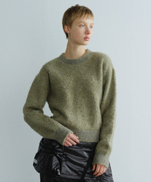 CREW NECK PULLOVER - GREEN