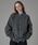 ONCILY�i�I���V�F���[�j�́uSILVER BUTTON SHAGGY KNIT POLO CARDIGAN / �V���o�[�{�^���V���M�[�j�b�g�|���J�[�f�B�K���i�J�[�f�B�K��/�{�����j�v�b�`���R�[���O���[