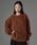 ONCILY�i�I���V�F���[�j�́uSILVER BUTTON SHAGGY KNIT POLO CARDIGAN / �V���o�[�{�^���V���M�[�j�b�g�|���J�[�f�B�K���i�J�[�f�B�K��/�{�����j�v�b�I�����W