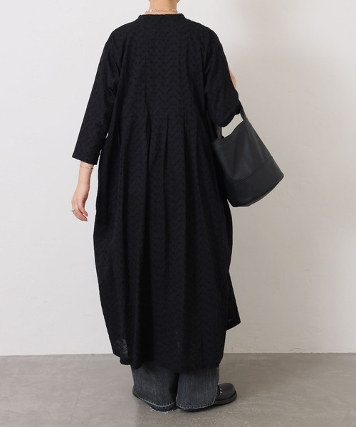 JOURNAL STANDARD LUXE（ジャーナルスタンダード　ラックス）の「ローンレース ampleプルワンピース（ワンピース・レディース・レッド/ブラック・FREE）」の6枚目の写真