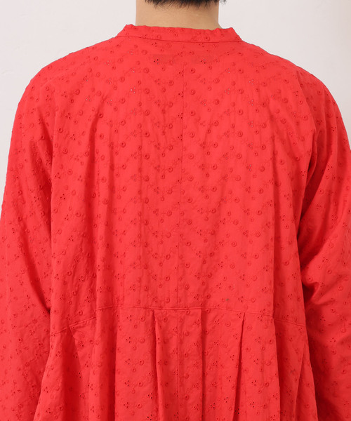 JOURNAL STANDARD LUXE（ジャーナルスタンダード　ラックス）の「ローンレース ampleプルワンピース（ワンピース・レディース・レッド/ブラック・FREE）」の16枚目の写真