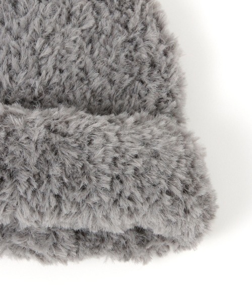 GEORGE'S（ジョージズ）の「シャギーワッチ（ニットキャップ/ビーニー・レディース・グレー/ブラック・FREE）」の13枚目の写真